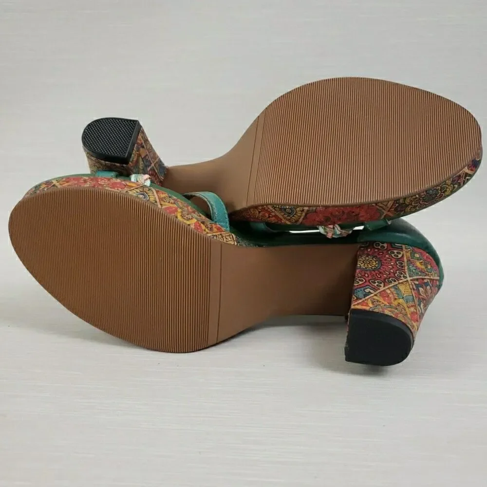 Unbranded leather heel